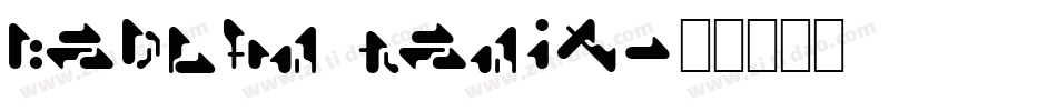 Bedlam Remix字体转换